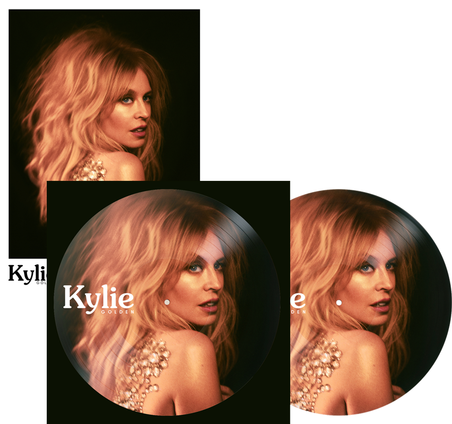 Buy Online Kylie - Kylie Minogue Golden Vinyl (1000x1000), Png Download