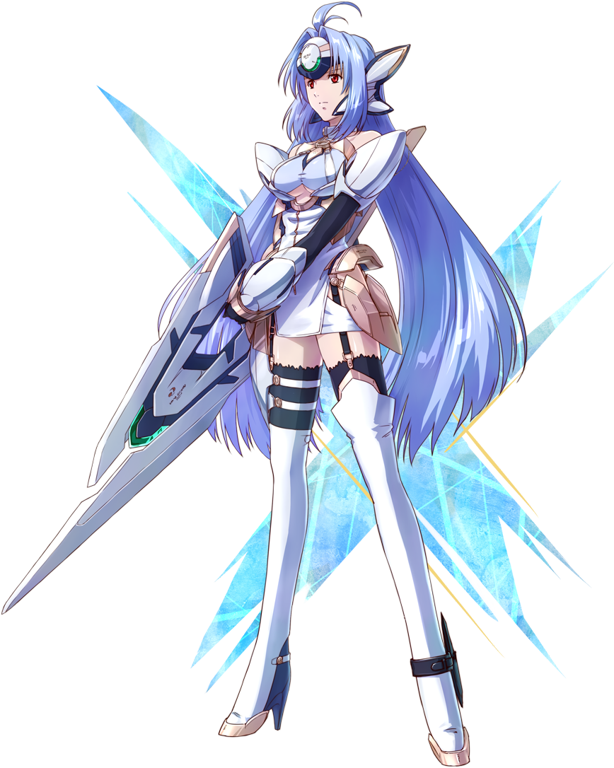 And The Second With Xenoblade Chronicles As The Main - Kos Mos Xenoblade Chronicles (868x1086), Png Download