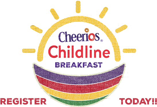 Welcome To Cheerios Childline Breakfast - All Money Raised Will (560x373), Png Download