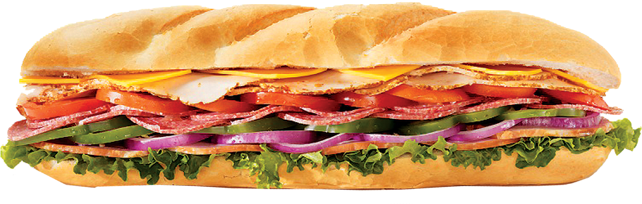 642 Ocean Rd, Point Pleasant Nj Call 732 892 - Submarine Sandwich (1279x450), Png Download