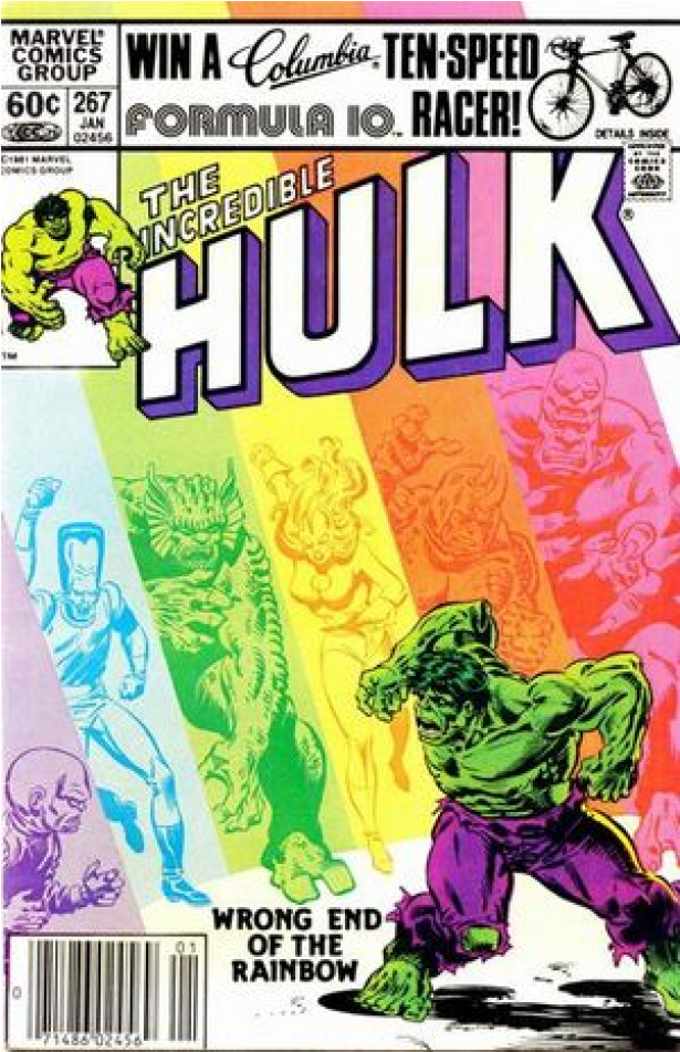 Купете Comics 1982-01 The Incredible Hulk - Incredible Hulk 267 Marvel Comics (950x950), Png Download