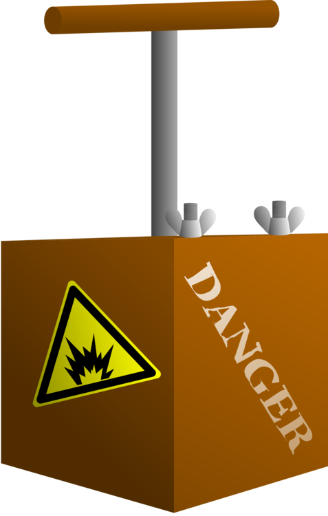 Detonator Explosion Explosive Material Dynamite Detonation - Detonator Box (477x750), Png Download