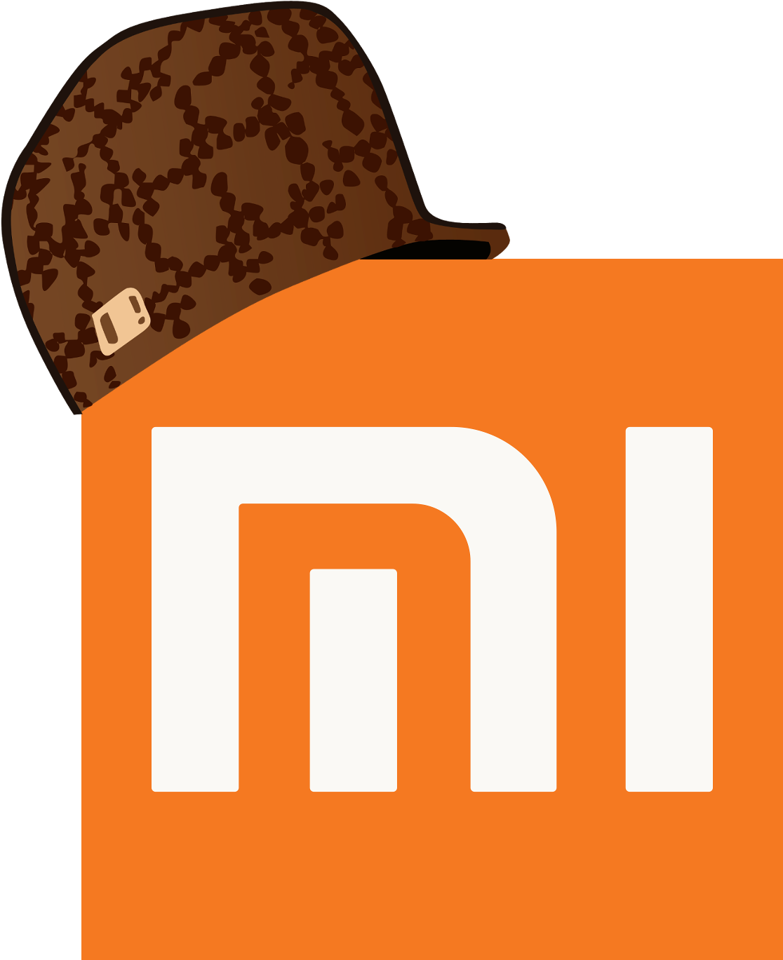 Scumbag Xiaomi - Thug Life Hat Png (1265x1450), Png Download