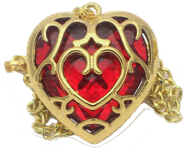 Heart Necklace Zelda - Princess Zelda (400x314), Png Download