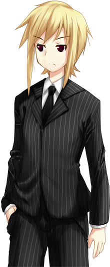 Chrysanthemum - Katawa Shoujo Akira Sprite (225x600), Png Download