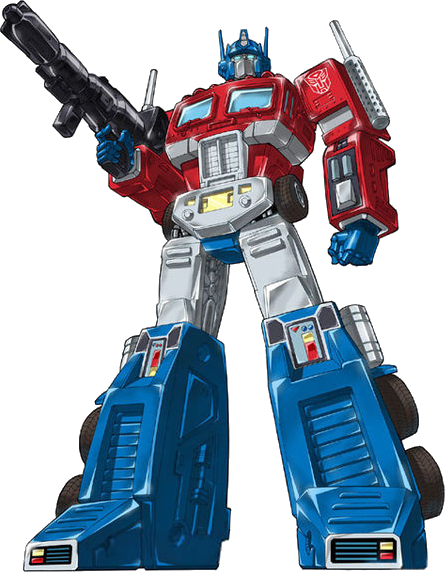 Transformers Png Image - Transformers 1980 Optimus Prime (445x572), Png Download