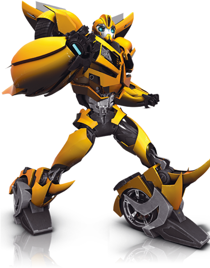 Transformer Bumble Bee Png (430x563), Png Download