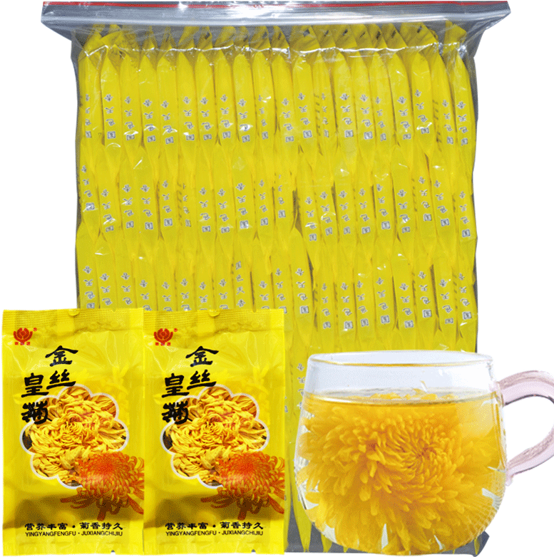 Huiyuan Chrysanthemum Tea Gold Silk Emperor Chrysanthemum - Chrysanthemum (800x800), Png Download