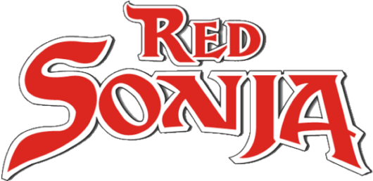 Women Of Dynamite - Red Sonja Logo (600x257), Png Download