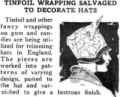 The - Fancy Tinfoil Hat (425x355), Png Download