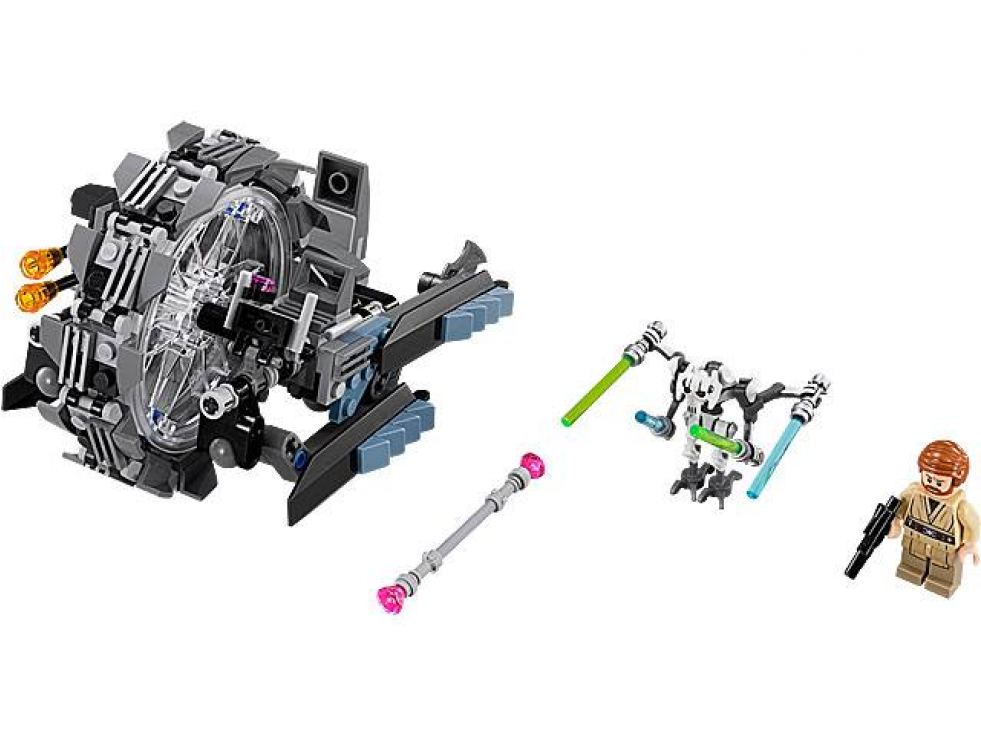 Lego Grievous Wheel Bike (980x980), Png Download
