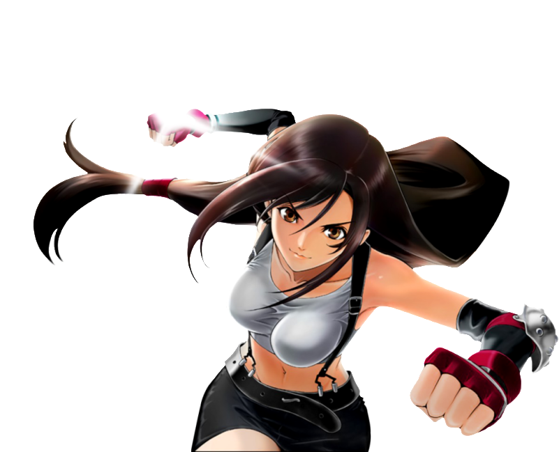 Reference Image - - Final Fantasy Vii Tifa Anime (800x660), Png Download