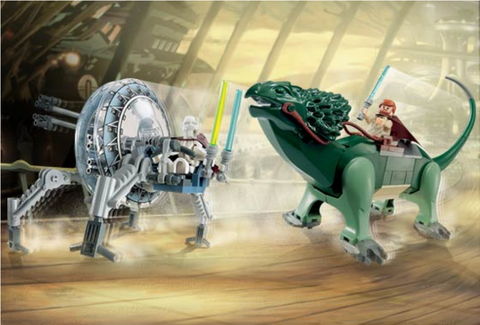Lego Star Wars Set #7255 General Grievous Chase (980x980), Png Download
