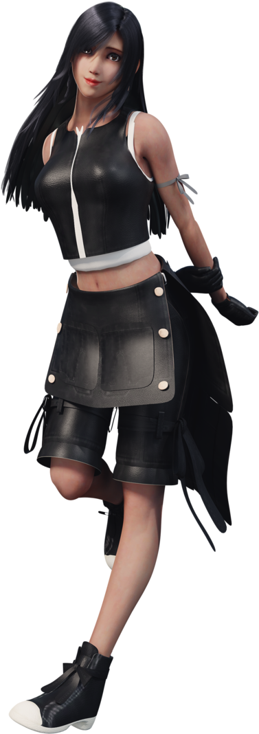 Yet Another Strand Test Sreliata Tifa Lockhart Final - Digital Art (679x1177), Png Download