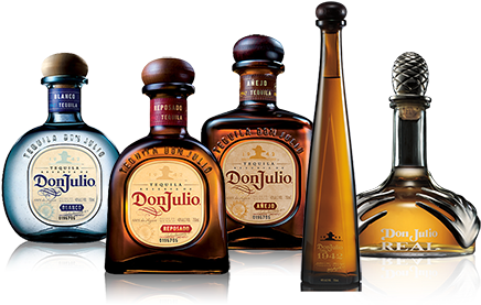 Don Julio Tequila Bottles (450x295), Png Download