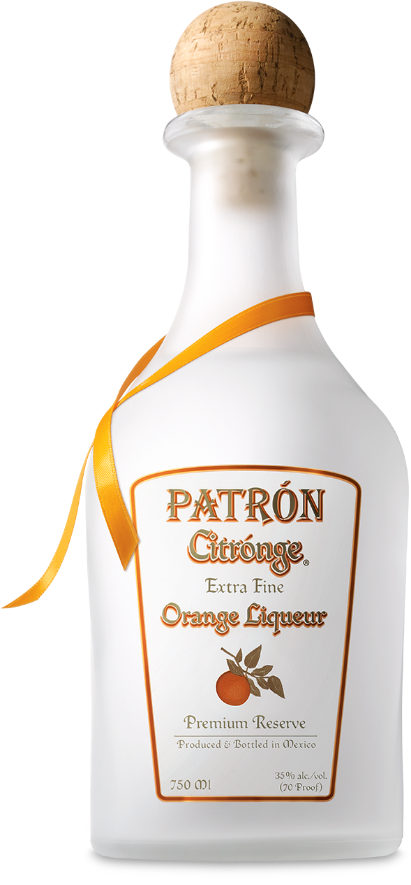 Patron Citronge Orange Liqueur (710x1265), Png Download