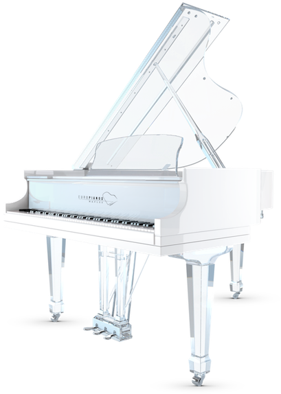 Acrylic Piano Aire - Shop Baby Grand Piano Vancouver (474x600), Png Download