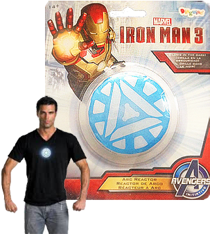 Iron Man 3 Movie Badge Pack , 11x16cm (347x347), Png Download