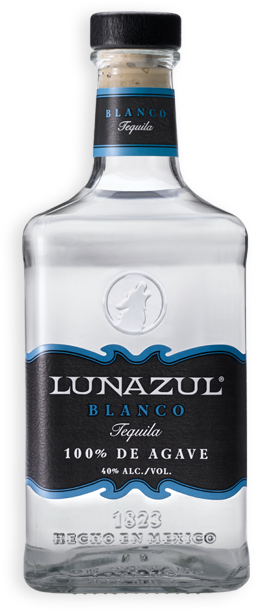 Crystal Clear, Un-aged Tequila That Allows Its 100% - Lunazul Reposado (270x625), Png Download