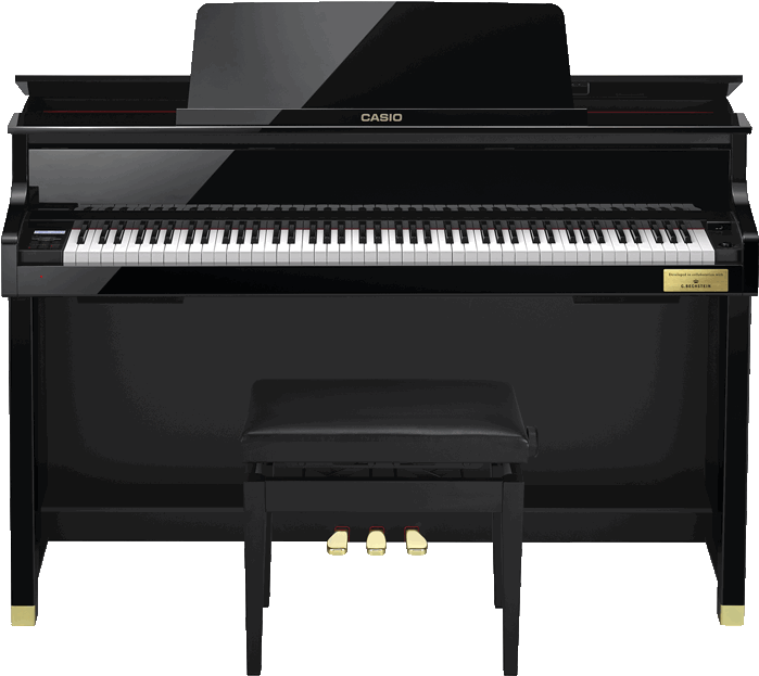 Scene1 - Casio Gp-500 Bk Celviano (700x700), Png Download