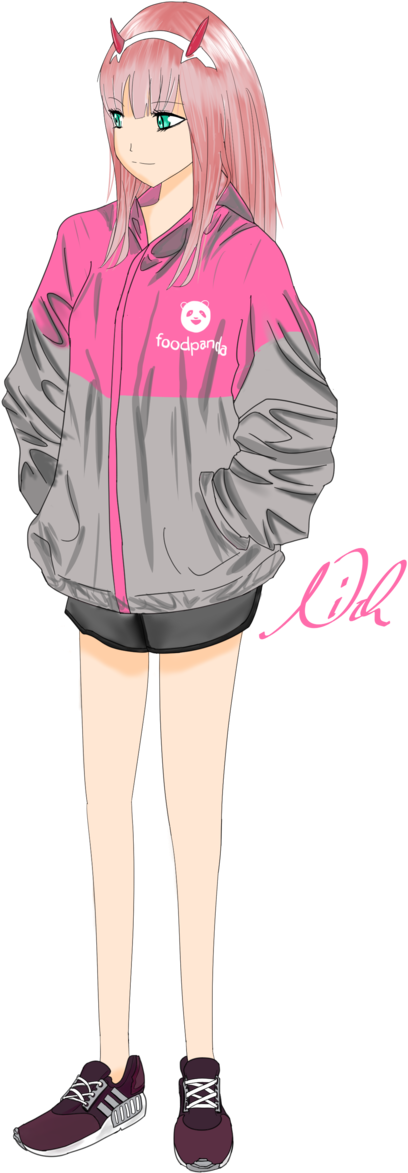 Zero Two (904x1279), Png Download