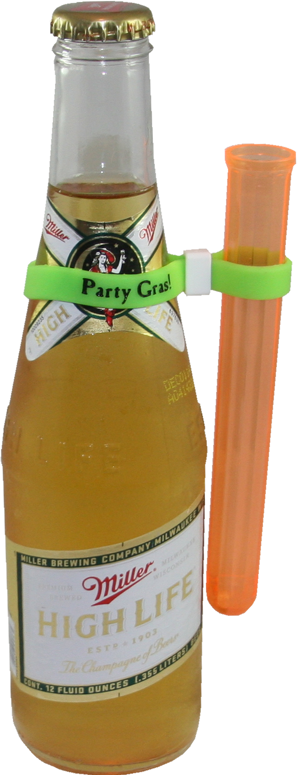 Shot Bracelets Units The Millershot - Miller High Life (616x1582), Png Download