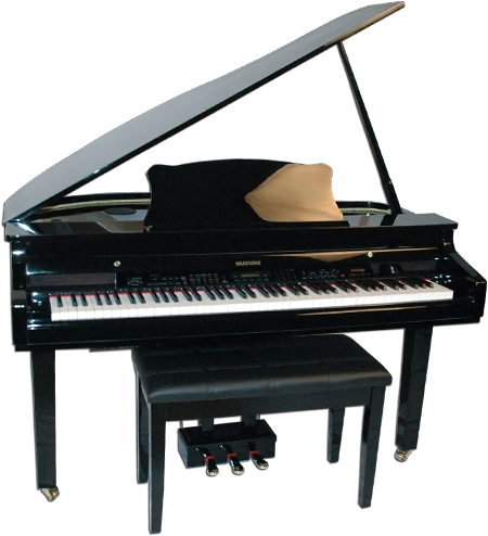 It's More Than Just A Piano - Suzuki Mdg 330 Mini Grand Digital Piano (581x500), Png Download