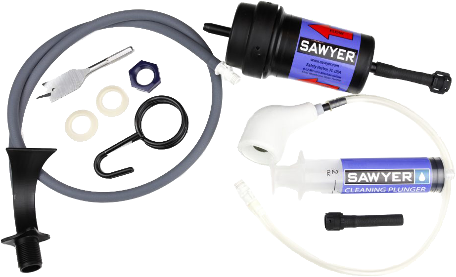 Quick View - Sawyer Point Zero Two Water Purifier With Bucket Adapter (1024x712), Png Download