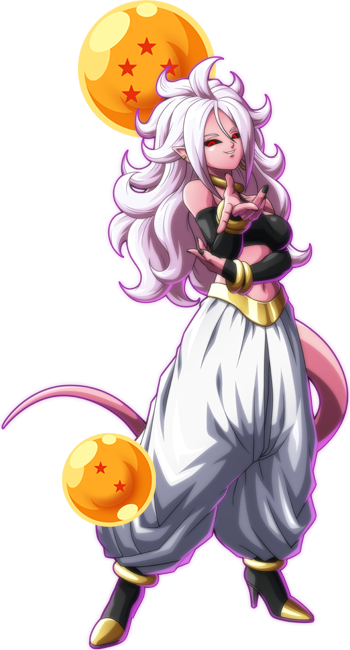 About The Tour - Android 21 Tg Tf (350x650), Png Download