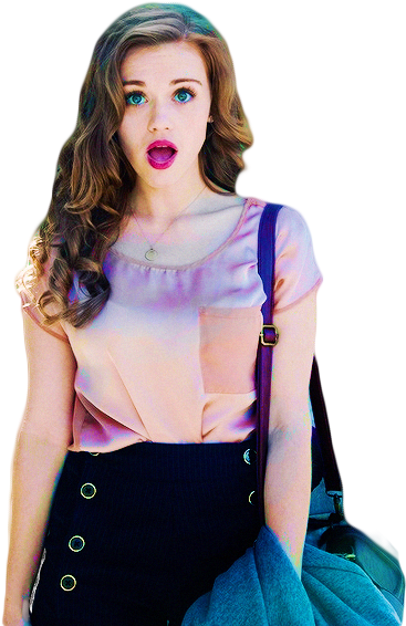 Image - Holland Teen Wolf Hair Red (500x690), Png Download