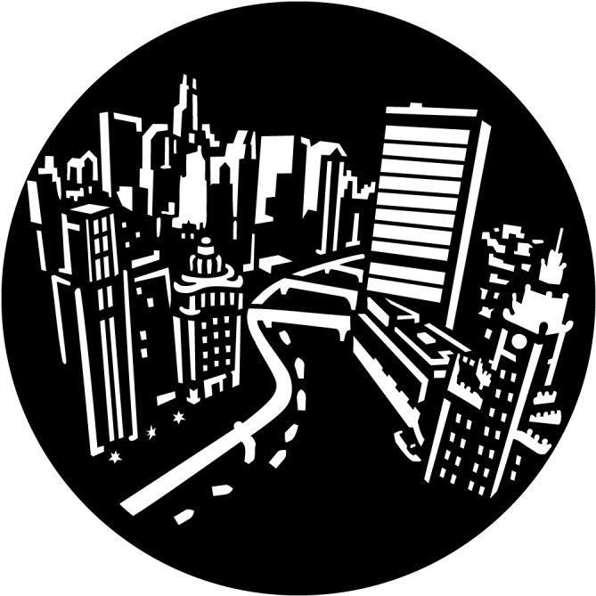 Skyline Chicago - Apollo Design 1203 Skyline Chicago Pattern (800x800), Png Download