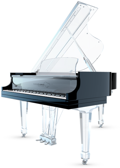 Acrylic Piano Aire - Acrylic Piano (474x600), Png Download