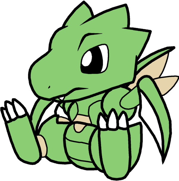Scyther Can Be Cuter - Cute Scyther (600x698), Png Download