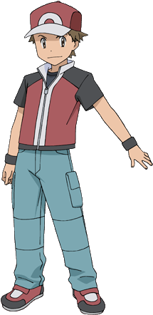 Red Pokemon (262x459), Png Download