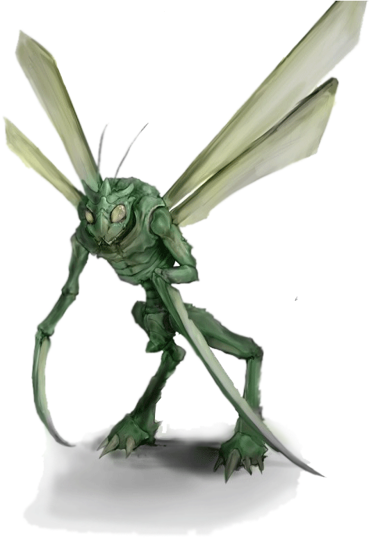 Once Found The Scyther Will Quickly Dismember It With - โปเก ม่อน น่า เกลียด (600x776), Png Download