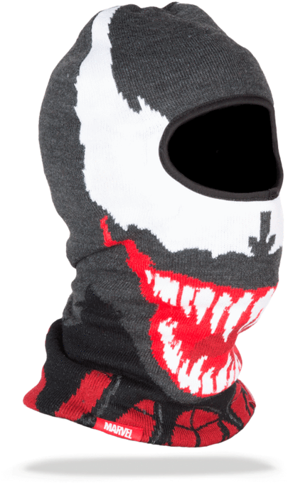 Marvel Reversible Venom And Spiderman Ski Mask - Venom (600x766), Png Download