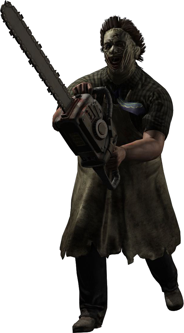 Leatherface - Mortal Kombat Leatherface Transparent (613x1107), Png Download