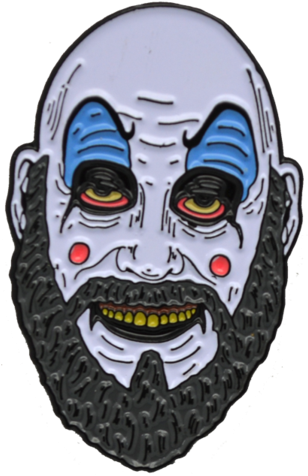 Captain Spaulding House Of 1,000 Corpses Enamel Pin - Leatherface Pin (328x480), Png Download