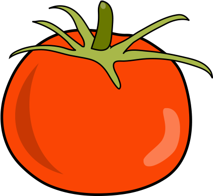 Tomato Illustration Vector And Png - Tomato Illustration Vector (1200x628), Png Download