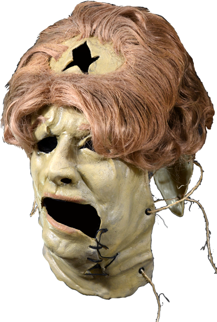 The Texas Chainsaw Massacre Leatherface 1974 Grandma - Adult's Latex Leatherface Grandma The Texas Chainsaw (436x639), Png Download
