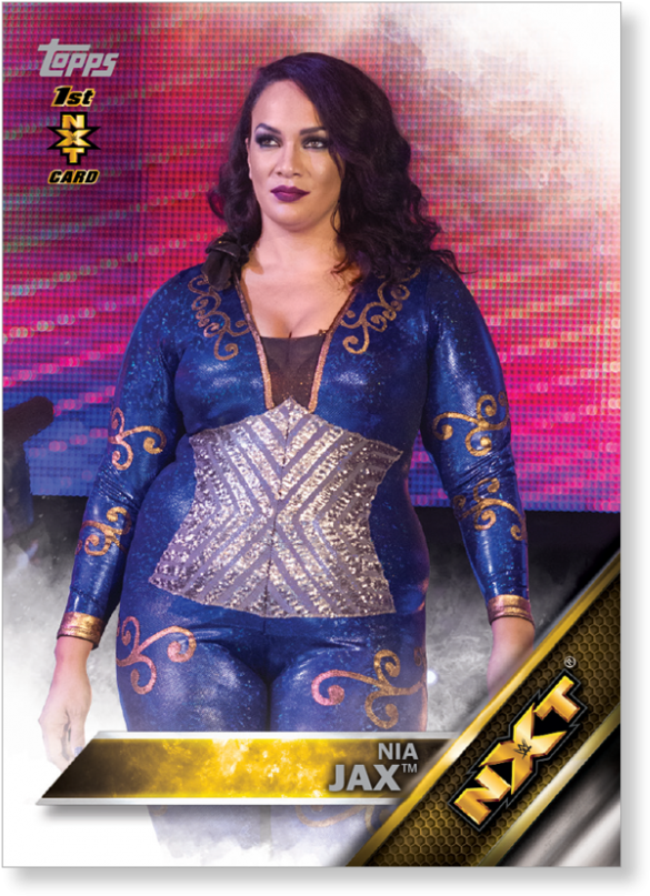 2016 Topps Wwe Nia Jax (1440x975), Png Download