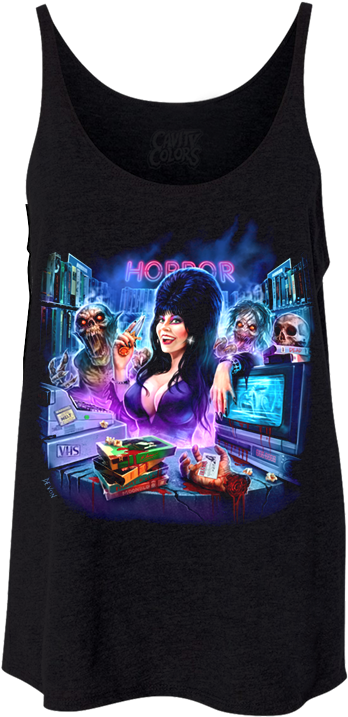Home Video Horror - Elvira (828x758), Png Download