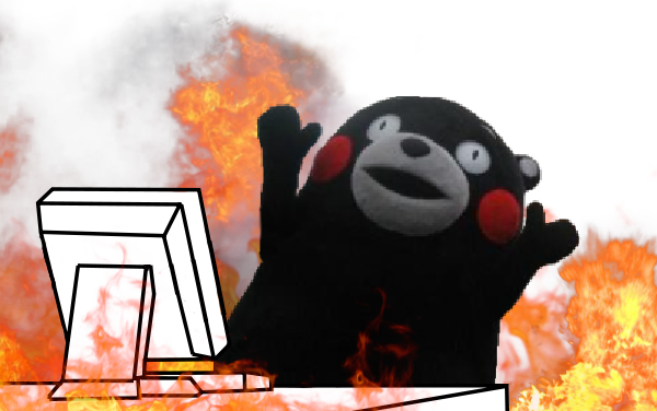 Do You Know Why I Wear Shorts Even In Tall Grass - Kumamon Meme (600x376), Png Download