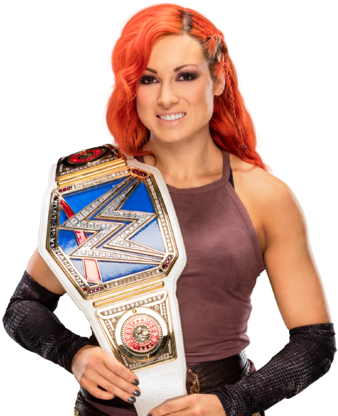 Becky Lynch Protitle - Becky Lynch Smackdown Champion (640x453), Png Download