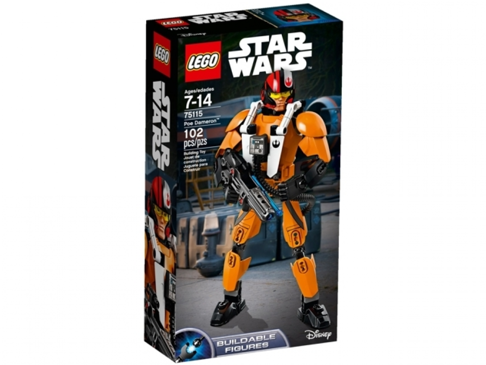 Lego Star Wars 75115 Poe Dameron (980x980), Png Download