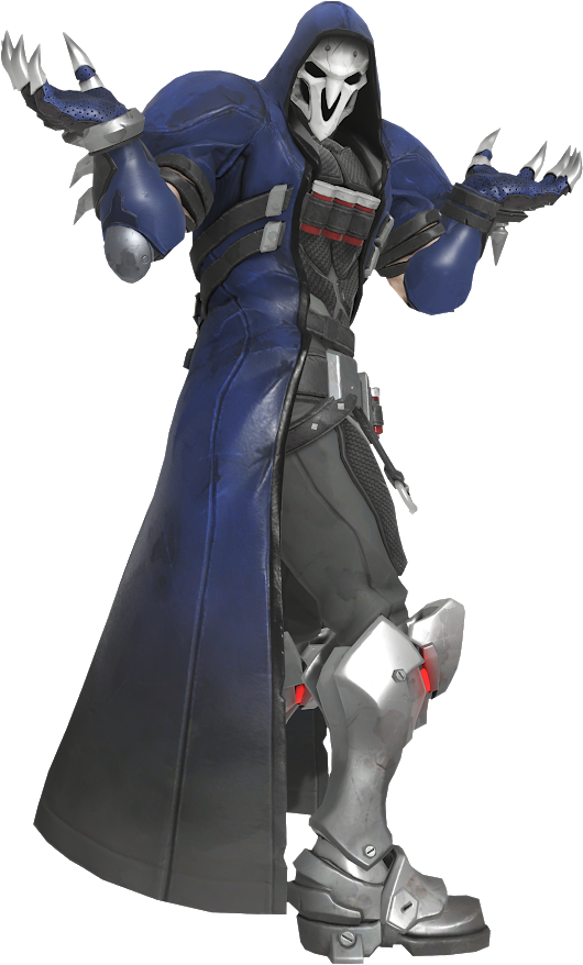 Roxxar Vos - Google - Reaper Overwatch Victory Pose (530x878), Png Download