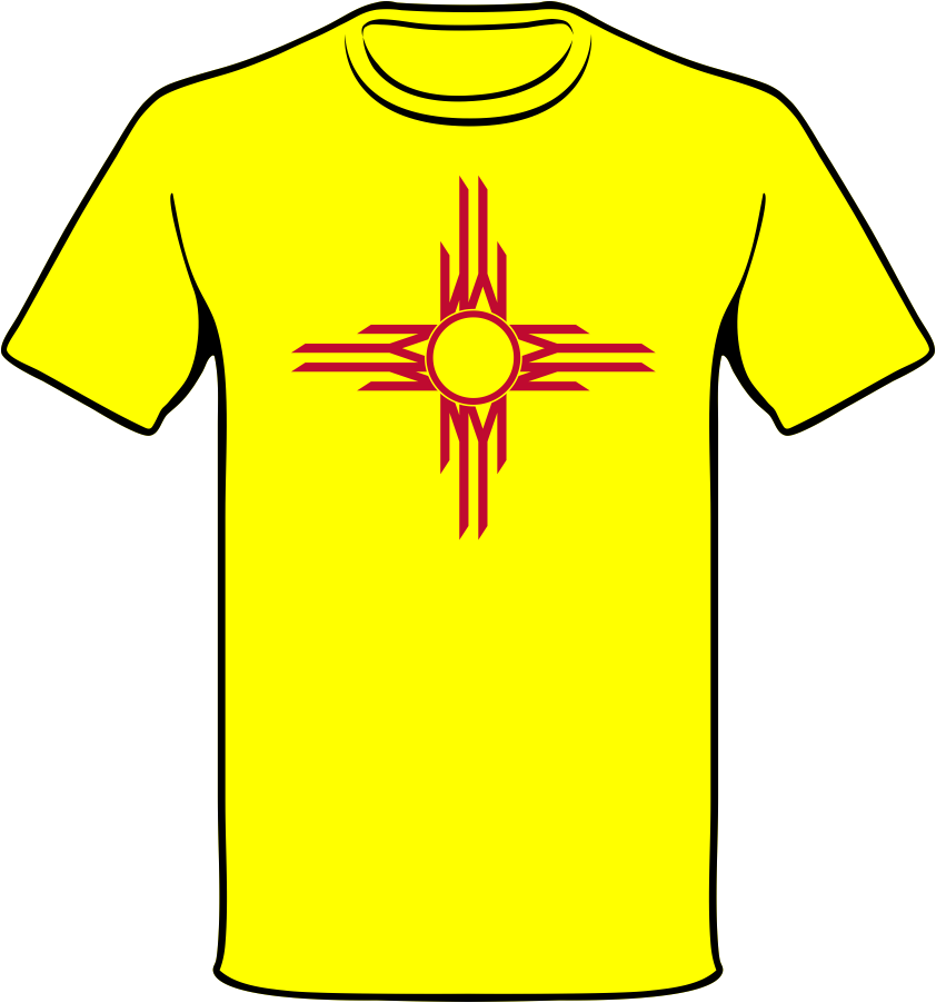 Nm Stylized Zia Symbol - Zia Symbol Nm (842x902), Png Download