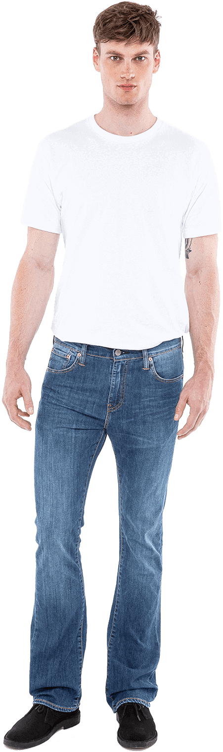 Ainsley Harriott Creepy - Jeans E Dr Martens Uomo (667x1640), Png Download