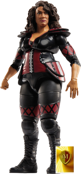 Wwe Basic Series 72 Action Nia Jax 'first Ever Figure' (600x600), Png Download
