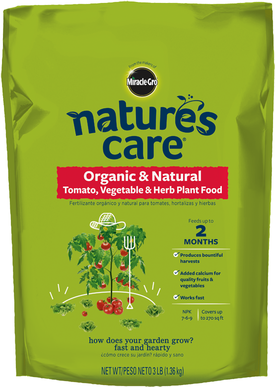 Tomato, Vegetable & Herb Plant Food - Nature's Care Organic & Natural Potting Mix (575x800), Png Download